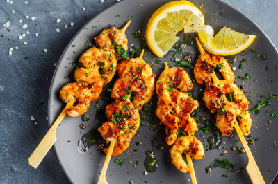 Gegrillte Garnele