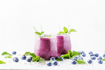Blaubeer-Smoothie