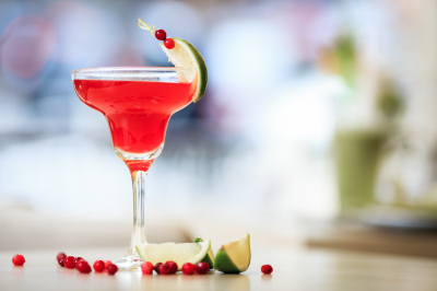 Roter Cocktail