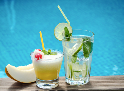 Erdbeercocktail